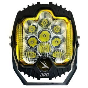 FARO FORCE FENIX 7″ BLANCO CON DRL AMBAR  JRC-7002B